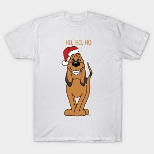 Bloodhound Santa Claus T-Shirt